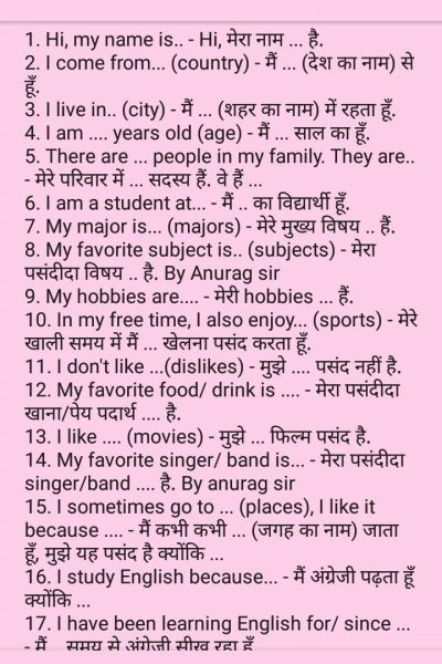 Self Introduction In Hindi ज न ए अपन पर चय क स द Leverage Edu Self Introduction In Hindi ज न ए अपन पर चय क स द Leverage Edu