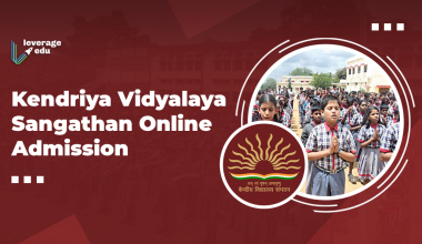 Kendriya Vidyalaya Sangathan Online Admission