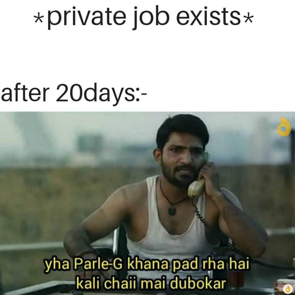 Govt Jobs vs Private Jobs