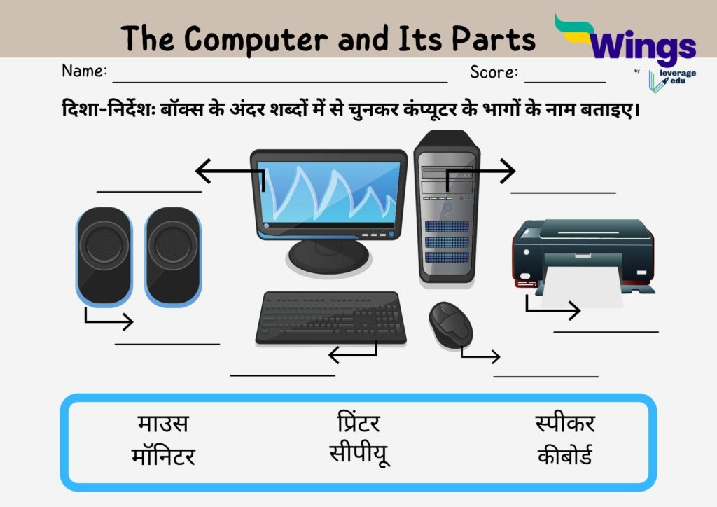 Components of Computer in Hindi