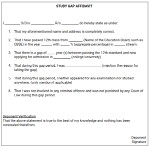 What is Gap Certificate: Format, Sample for Neet, & Application