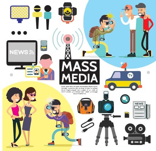 types of mass media