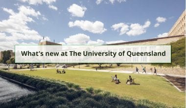 What's New at The University of Queensland