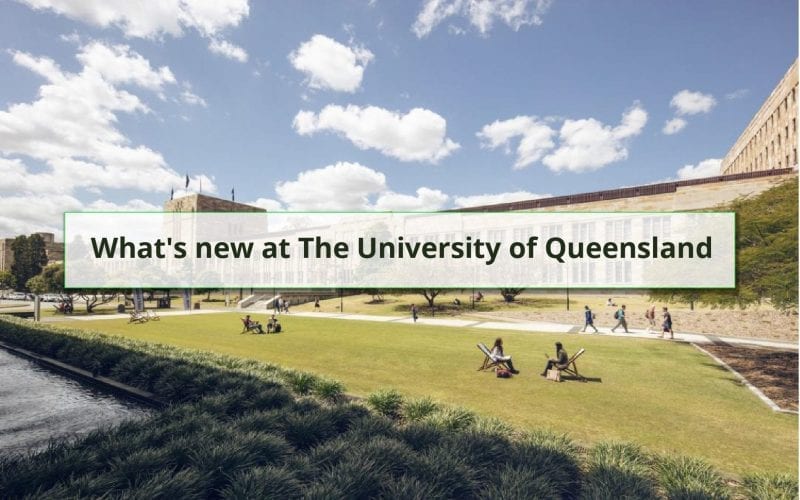 What's New at The University of Queensland