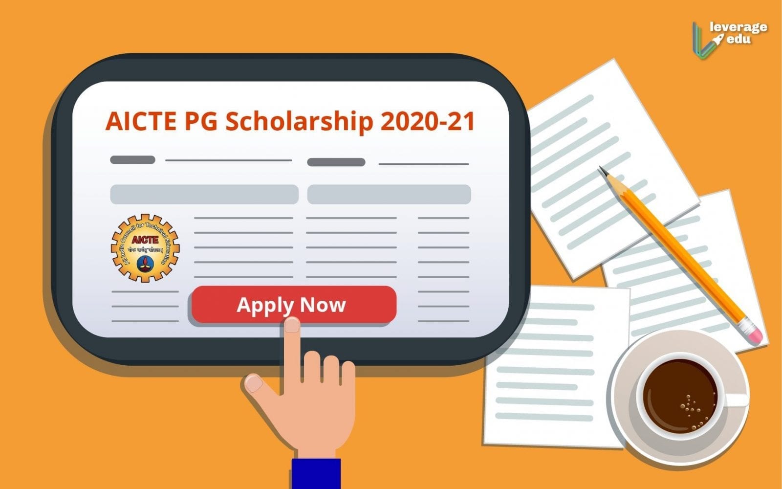 AICTE PG Scholarship 2023 - Leverage Edu