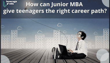 How can JuniorMBA give teenagers the right career path