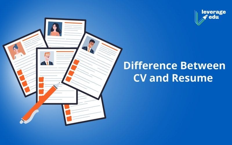 Difference Between CV and Resume