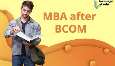 MBA After BCom