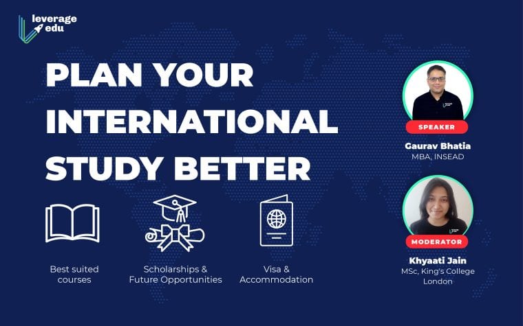 Leverage Edu's Exclusive Webinar On International Studies - Leverage Edu