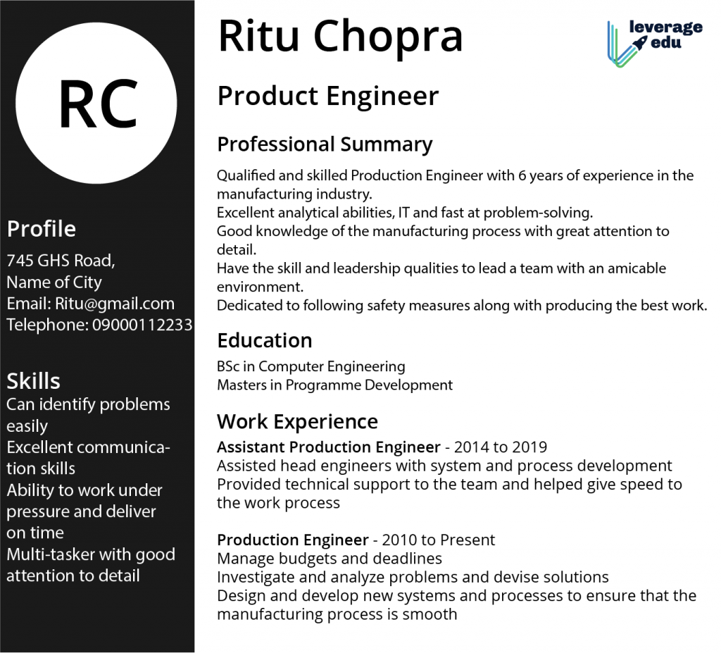 production-engineer-resume-includes-latest-samples-leverage-edu