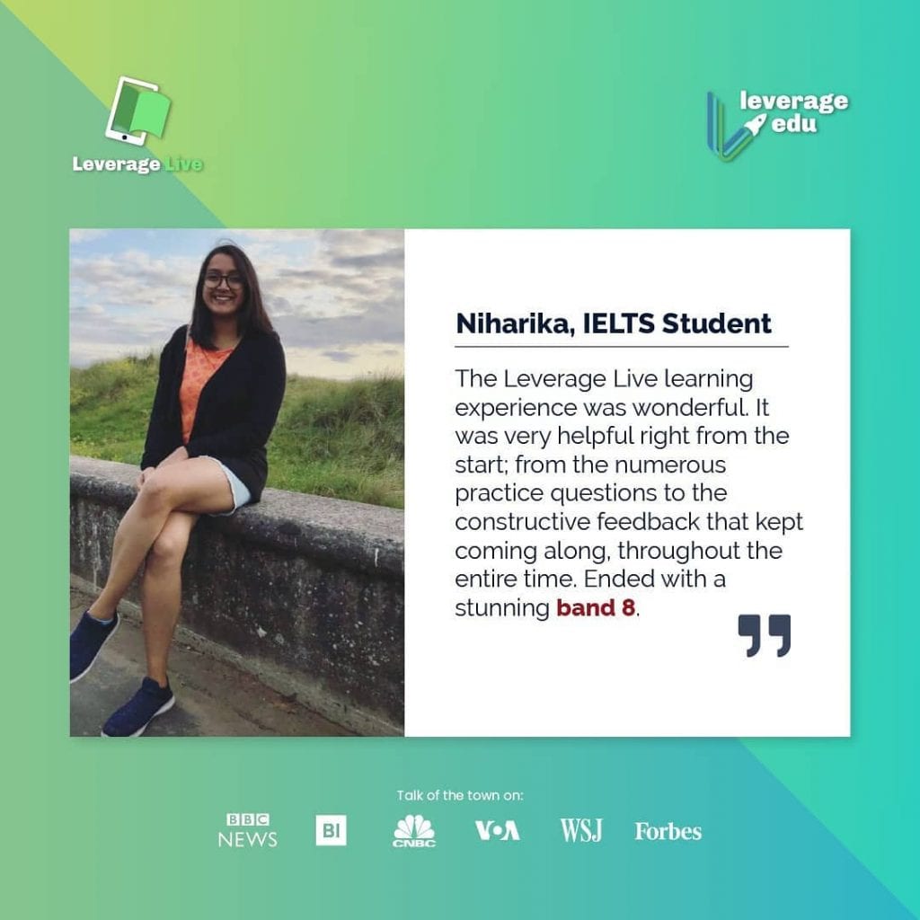 Niharika, IELTS Student at Leverage Edu