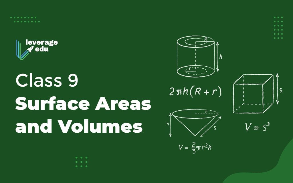 Class 9 Surface Areas and Volumes - Notes - Leverage Edu