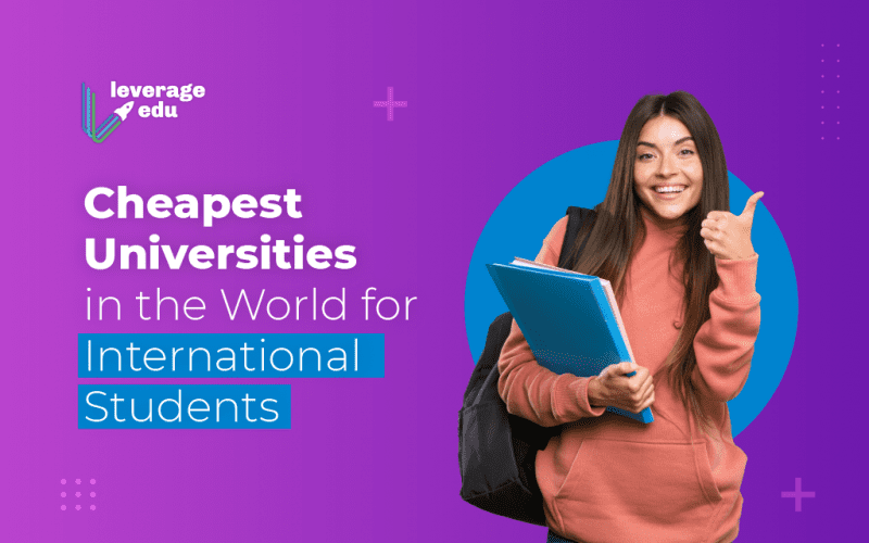 Cheapest Universities in the World for International Students