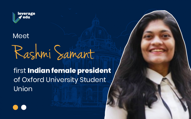 First Indian Female President of Oxford University Student Union