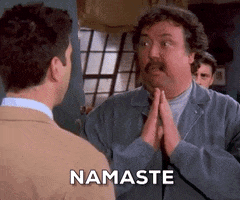 Namaste (नमस्ते) in Hindi