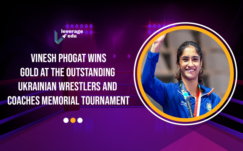 Vinesh Phogat Wins Gold in the Ukrainian Wrestling Tournament