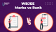 WBJEE Marks vs Rank