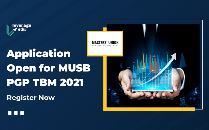 Application Open for MUSB PGPTBM 2021, Register Now