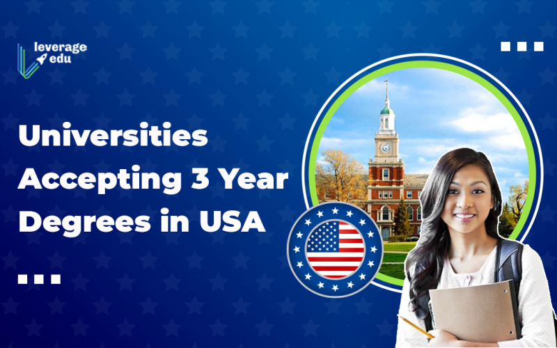 Universities Accepting 3-year Degrees in USA