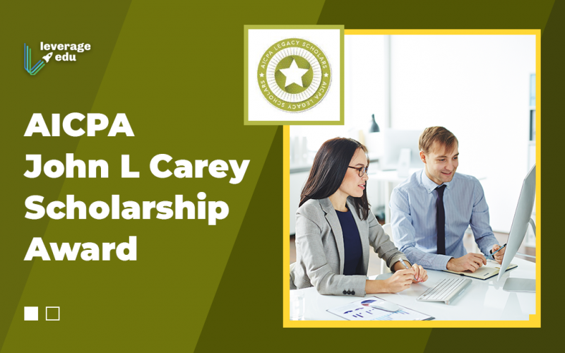 AICPA John L Carey Scholarship Award