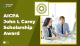 AICPA John L Carey Scholarship Award