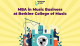 MBA in Music Business at Berklee College of Music