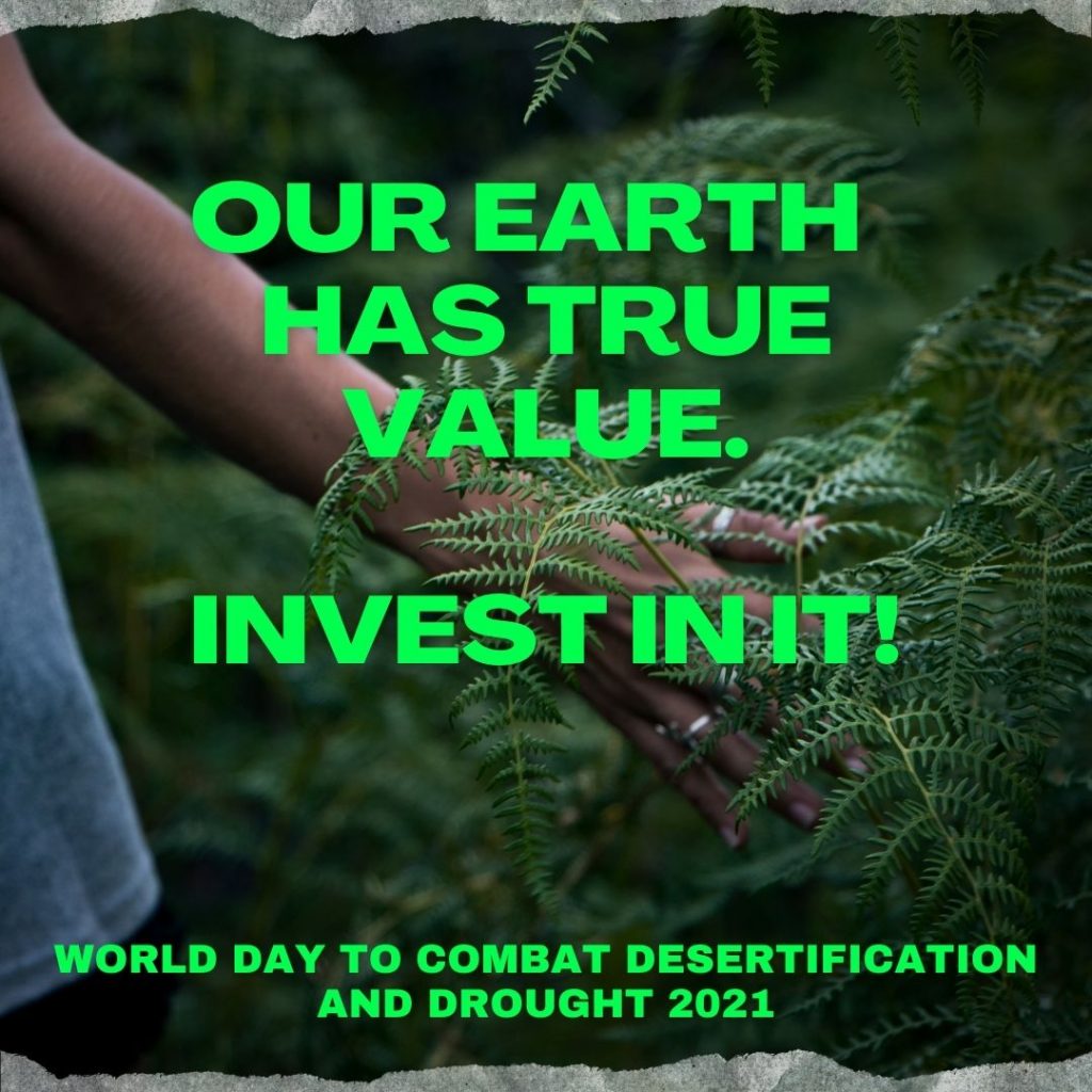 World Day to Combat Desertification and Drought 2021