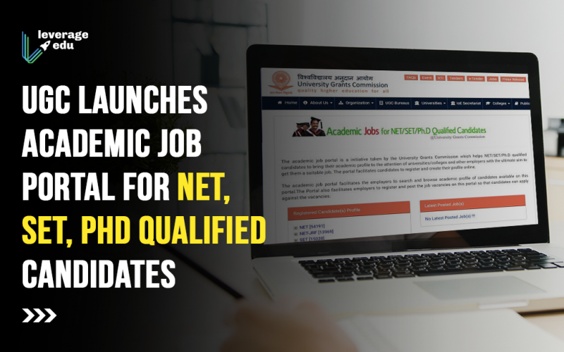 UGC launches academic job portal for NET, SET, PhD qualified candidates