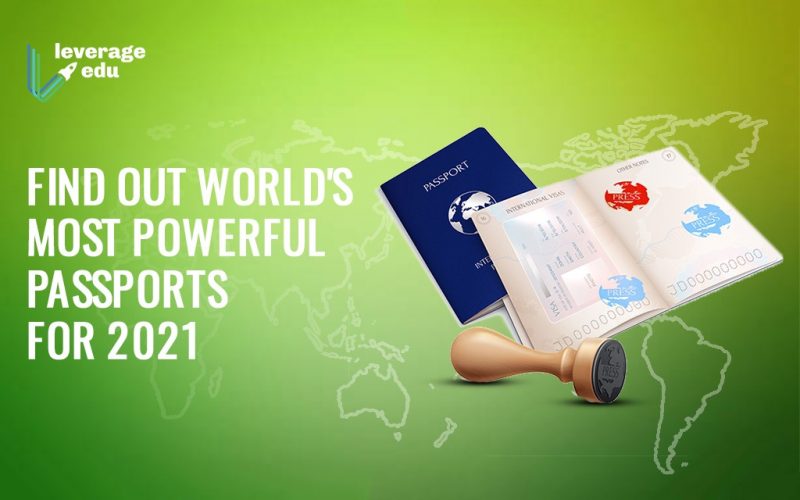 Find Out World's Most Powerful Passports for 2021