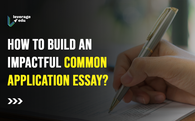 How to Build an Impactful Common Application Essay