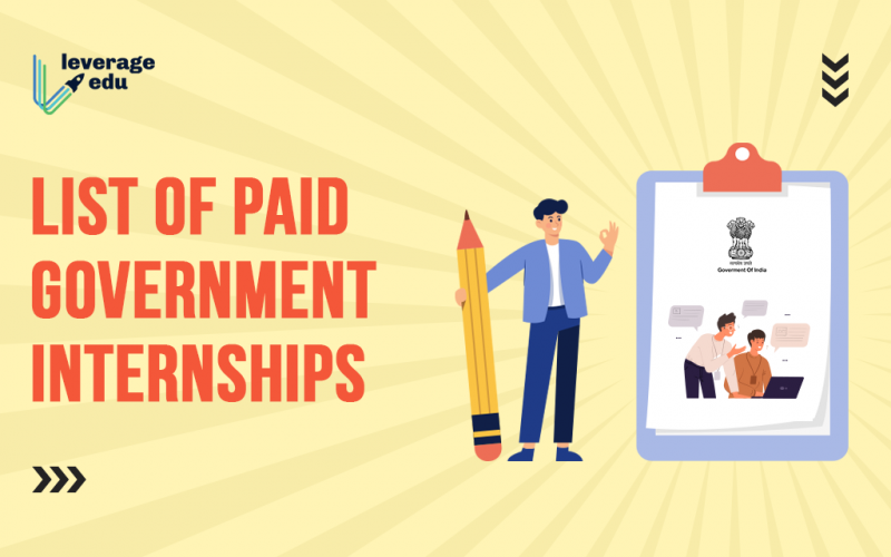 List of Paid Government Internships