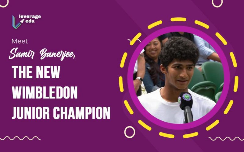 Meet Samir Banerjee, the New Wimbledon Junior Champion