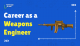 Career as a Weapons Engineer