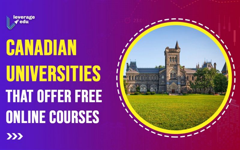 Canadian Universities Offering Free Online Courses