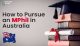 How to Pursue an MPhil in Australia