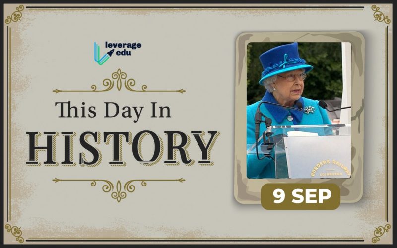 This Day in History- September 9