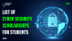 List of Cyber Security Scholarships for Students