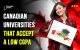 Canadian Universities that Accept a Low CGPA