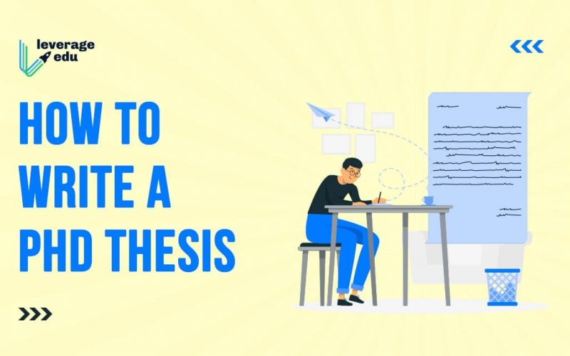 How to Write a PhD Thesis (1)