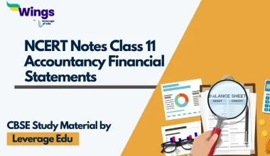 NCERT Notes Class 11 Accountancy Chapter 8 & 9 Financial Statements