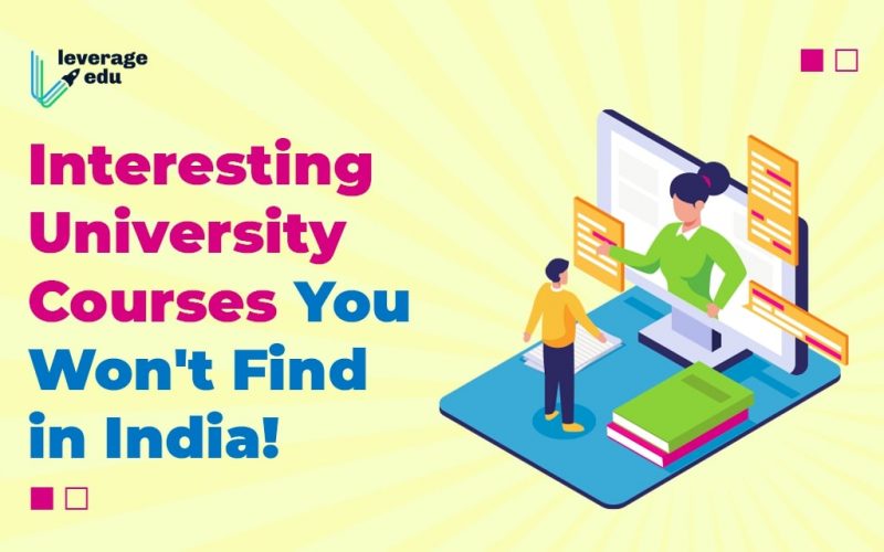 Interesting University Courses You Won't Find in India
