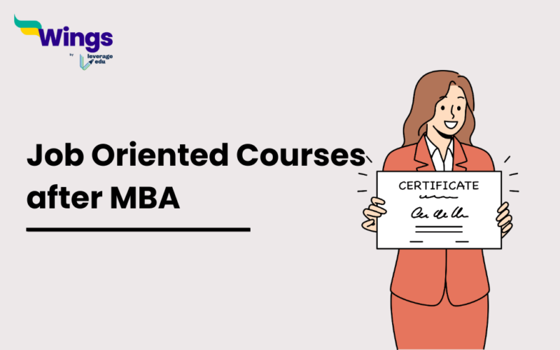 Job Oriented Courses after MBA