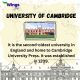 10 Oldest Universities in the world - University of Cambridge
