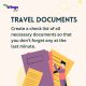 Packing List for International Students going to Australia - travel documents