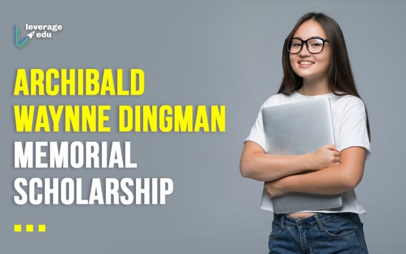 Archibald Waynne Dingman Memorial Scholarship