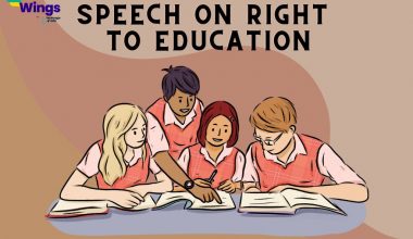 Speech on right to education
