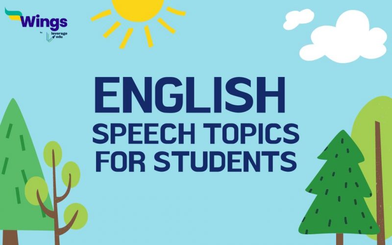 english speech topics for students