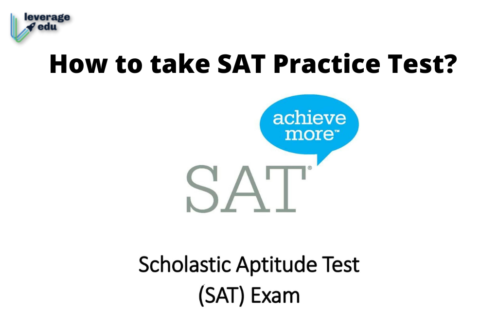 A Guide to the Scholastic Aptitude Test SAT