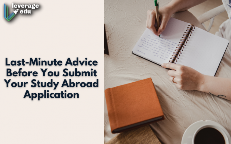 Last-Minute Advice Before You Submit Your Study Abroad Application