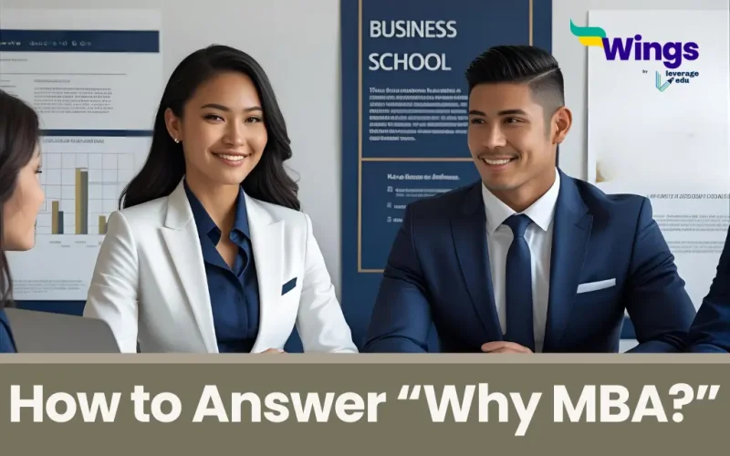 Best Answer for Why MBA